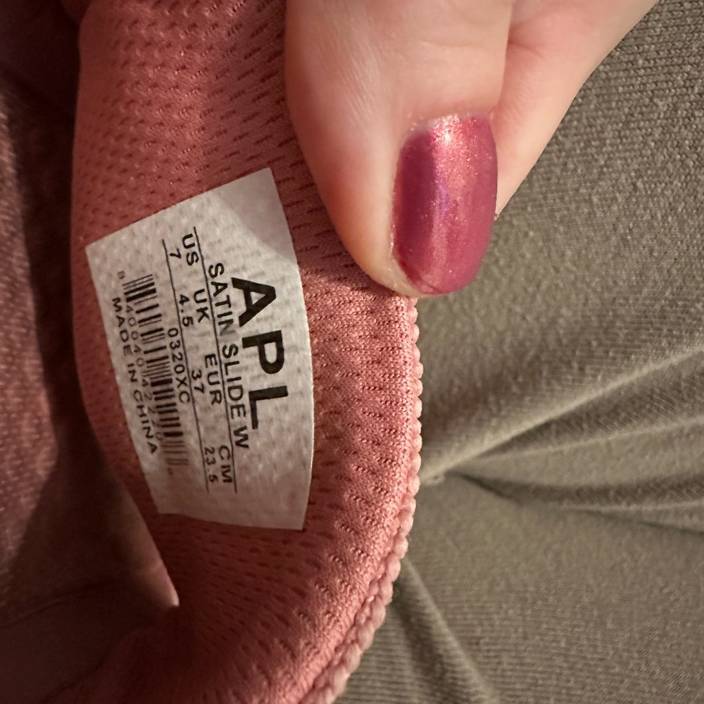 2 Pairs Of Apl Slides. Both Pink. Great Condition. - image 3